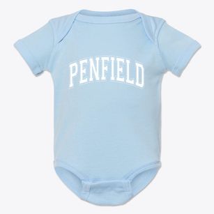 Penfield New York Varsity Baby Onesie