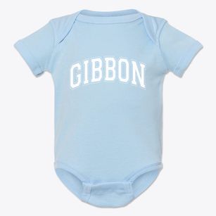 Gibbon Nebraska Varsity Baby Onesie