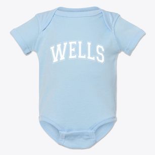 Wells Texas Varsity Baby Onesie