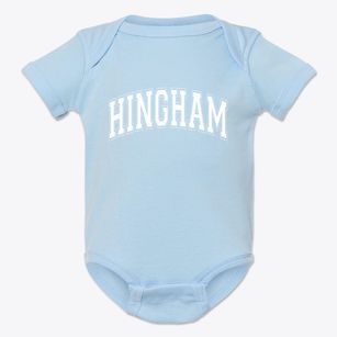 Hingham Massachusetts Varsity Baby Onesie