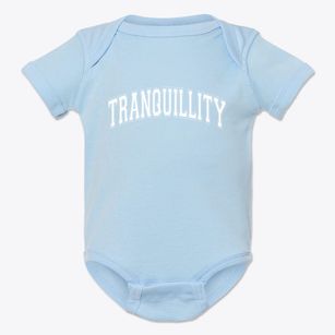 Tranquillity California Varsity Baby Onesie