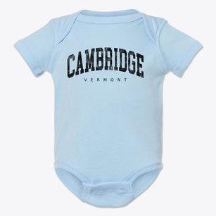 Cambridge Vermont Urban Vibe Baby Onesie