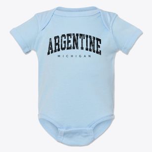 Argentine Michigan Urban Vibe Baby Onesie
