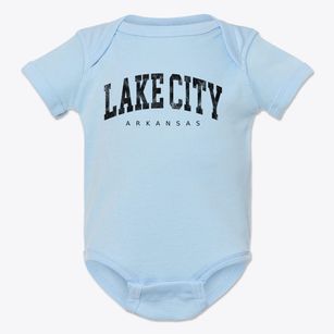 Lake City Arkansas Urban Vibe Baby Onesie