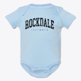 Rockdale Illinois Urban Vibe Baby Onesie