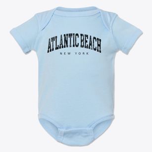 Atlantic Beach New York Urban Vibe Baby Onesie