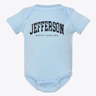 Jefferson North Carolina Urban Vibe Baby Onesie