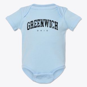 Greenwich Ohio Urban Vibe Baby Onesie