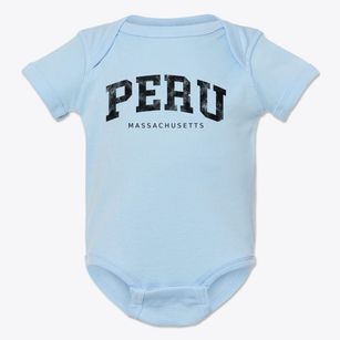 Peru Massachusetts Urban Vibe Baby Onesie
