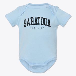 Saratoga Indiana Urban Vibe Baby Onesie