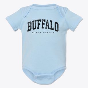 Buffalo North Dakota Urban Vibe Baby Onesie
