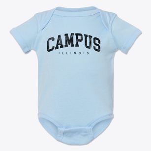 Campus Illinois Urban Vibe Baby Onesie