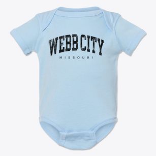 Webb City Missouri Urban Vibe Baby Onesie