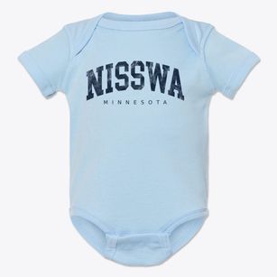 Nisswa Minnesota Urban Vibe Baby Onesie