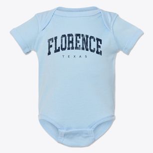 Florence Texas Urban Vibe Baby Onesie