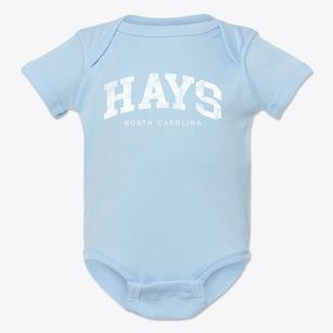Hays North Carolina Urban Vibe Baby Onesie