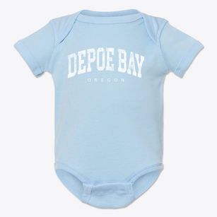 Depoe Bay Oregon Urban Vibe Baby Onesie
