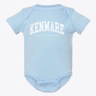 Kenmare North Dakota Urban Vibe Baby Onesie
