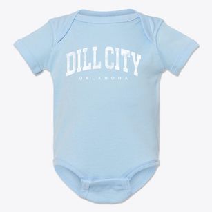 Dill City Oklahoma Urban Vibe Baby Onesie