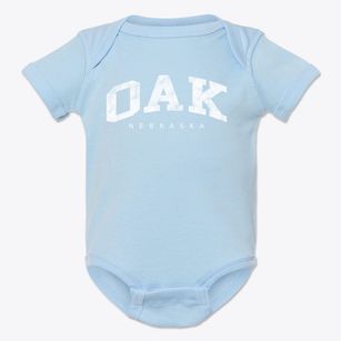 Oak Nebraska Urban Vibe Baby Onesie