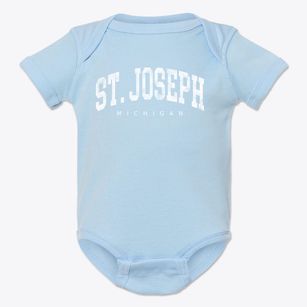 St. Joseph Michigan Urban Vibe Baby Onesie
