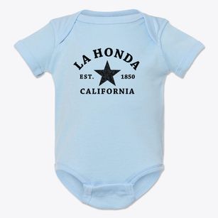La Honda California Star Baby Onesie