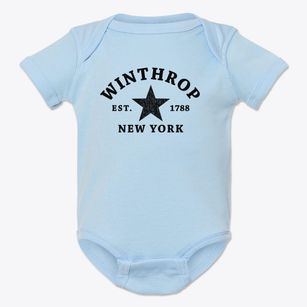 Winthrop New York Star Baby Onesie