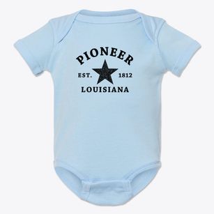 Pioneer Louisiana Star Baby Onesie
