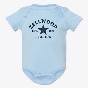 Zellwood Florida Star Baby Onesie