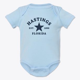 Hastings Florida Star Baby Onesie