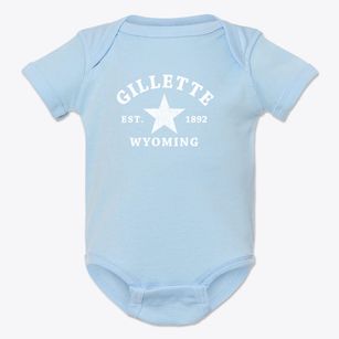 Gillette Wyoming Star Baby Onesie