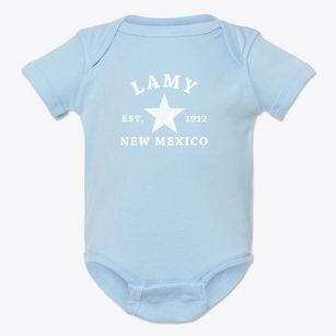 Lamy New Mexico Star Baby Onesie
