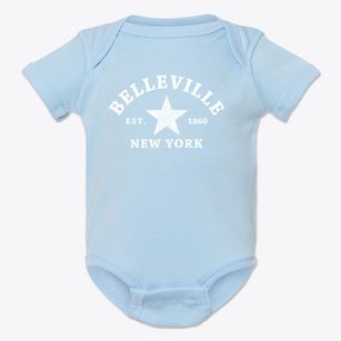 Belleville New York Star Baby Onesie