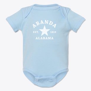 Abanda Alabama Star Baby Onesie
