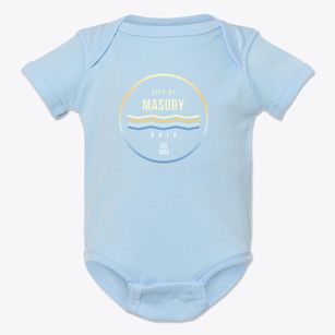 Masury Ohio Color Fade Baby Onesie