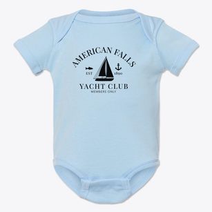 American Falls Idaho Yacht Club Baby Onesie