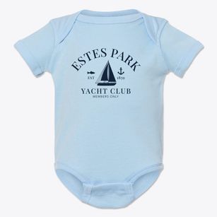 Estes Park Colorado Yacht Club Baby Onesie
