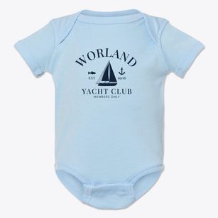Worland Wyoming Yacht Club Baby Onesie