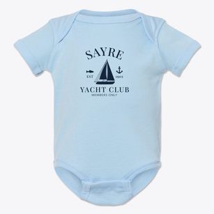 Sayre Oklahoma Yacht Club Baby Onesie
