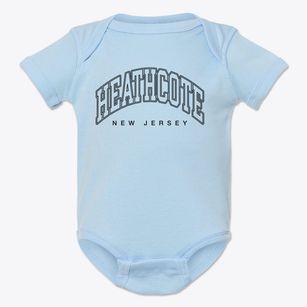 Heathcote New Jersey Inline Baby Onesie