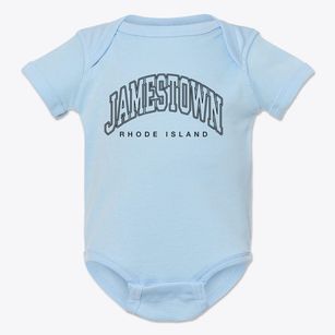 Jamestown Rhode Island Inline Baby Onesie