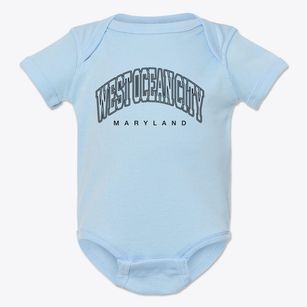 West Ocean City Maryland Inline Baby Onesie
