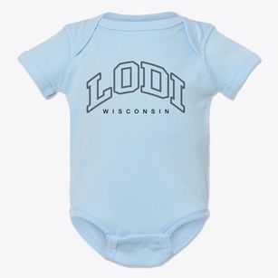 Lodi Wisconsin Inline Baby Onesie