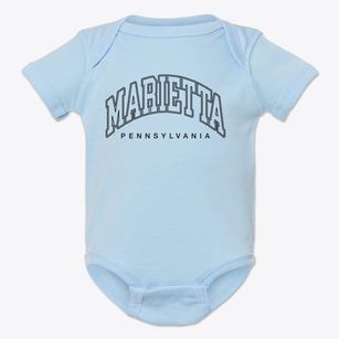 Marietta Pennsylvania Inline Baby Onesie