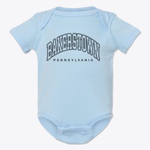 Bakerstown Pennsylvania Inline Baby Onesie