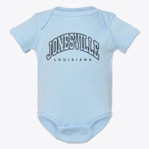 Jonesville Louisiana Inline Baby Onesie