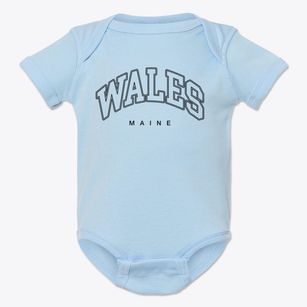 Wales Maine Inline Baby Onesie