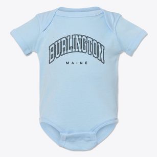 Burlington Maine Inline Baby Onesie