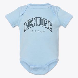 Mentone Texas Inline Baby Onesie