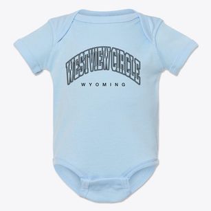 Westview Circle Wyoming Inline Baby Onesie